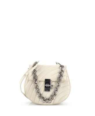 Small Drew Bijou Crossbody Bag Quilted Leather