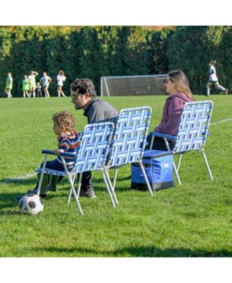 2 x 2 x 3 ft Multi Classic Web Folding Chair