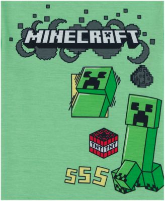 Boys' 6-12 Graphic Short-Sleeve Top, Short and Pants, 3-Piece Pajama Set