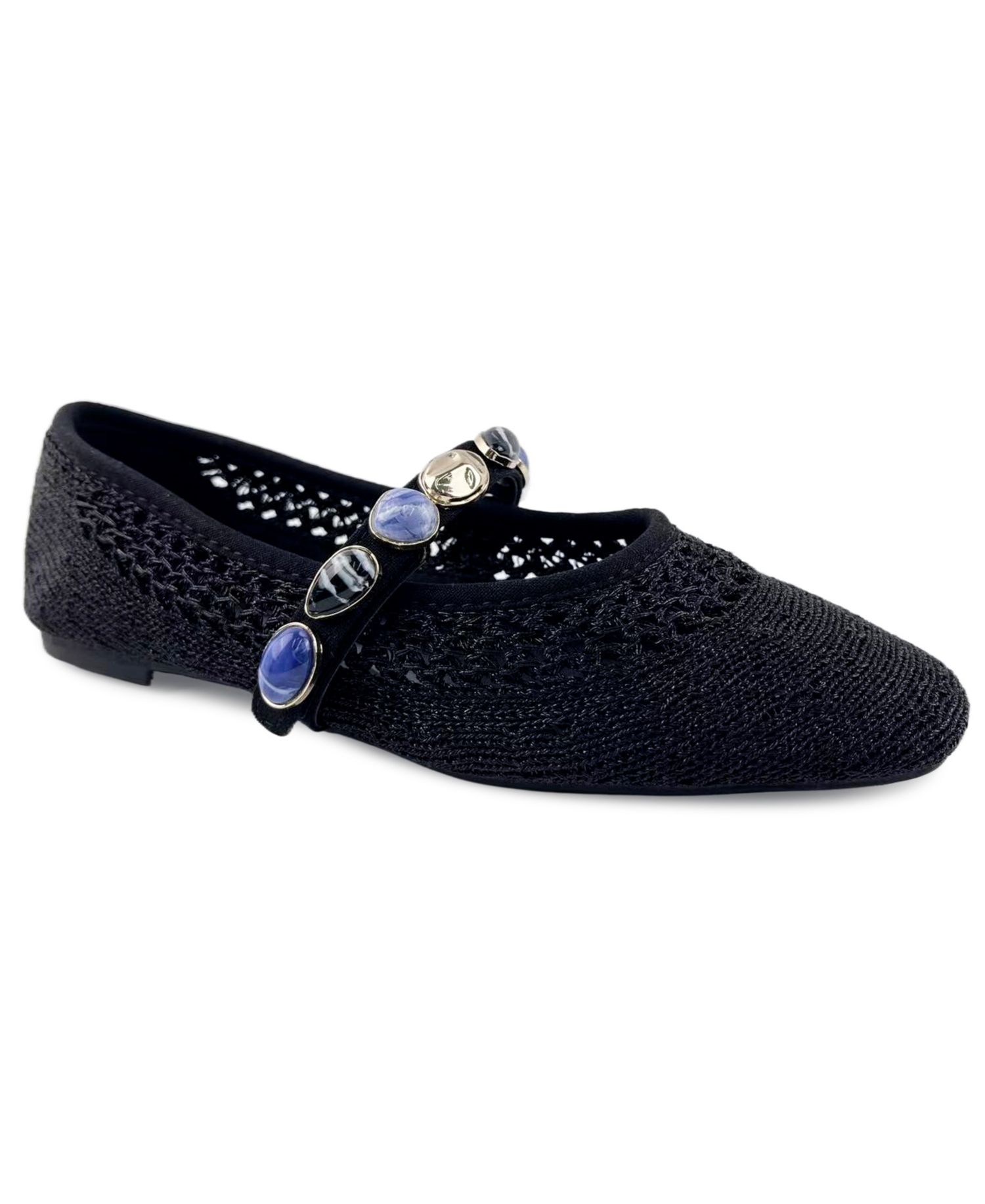Women's Zeta Stones Mary Jane Ballet Flats