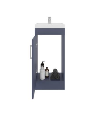 Madrid Bathroom Vanity in Melamine with 1 Door