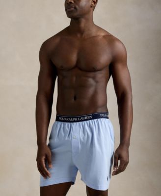 Men's Classic Cotton Knit Boxer Briefs, 5-Pack Set