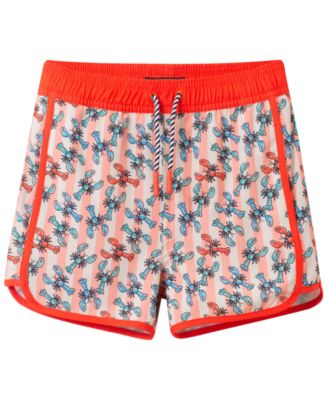 Boys' 2T-5 Crewneck Rash Guard and Printed Shorts, 2-Piece Set