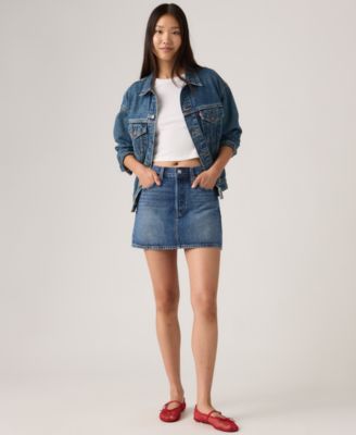 Women's Icon Cotton Denim Skirt