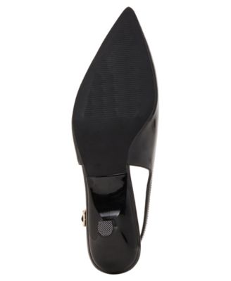 Women's Slingback Kitten-Heel Pumps