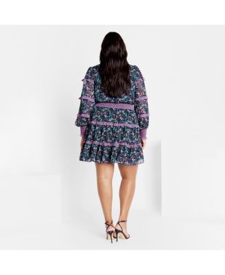 Women's Plus Size Hollie Print Dress