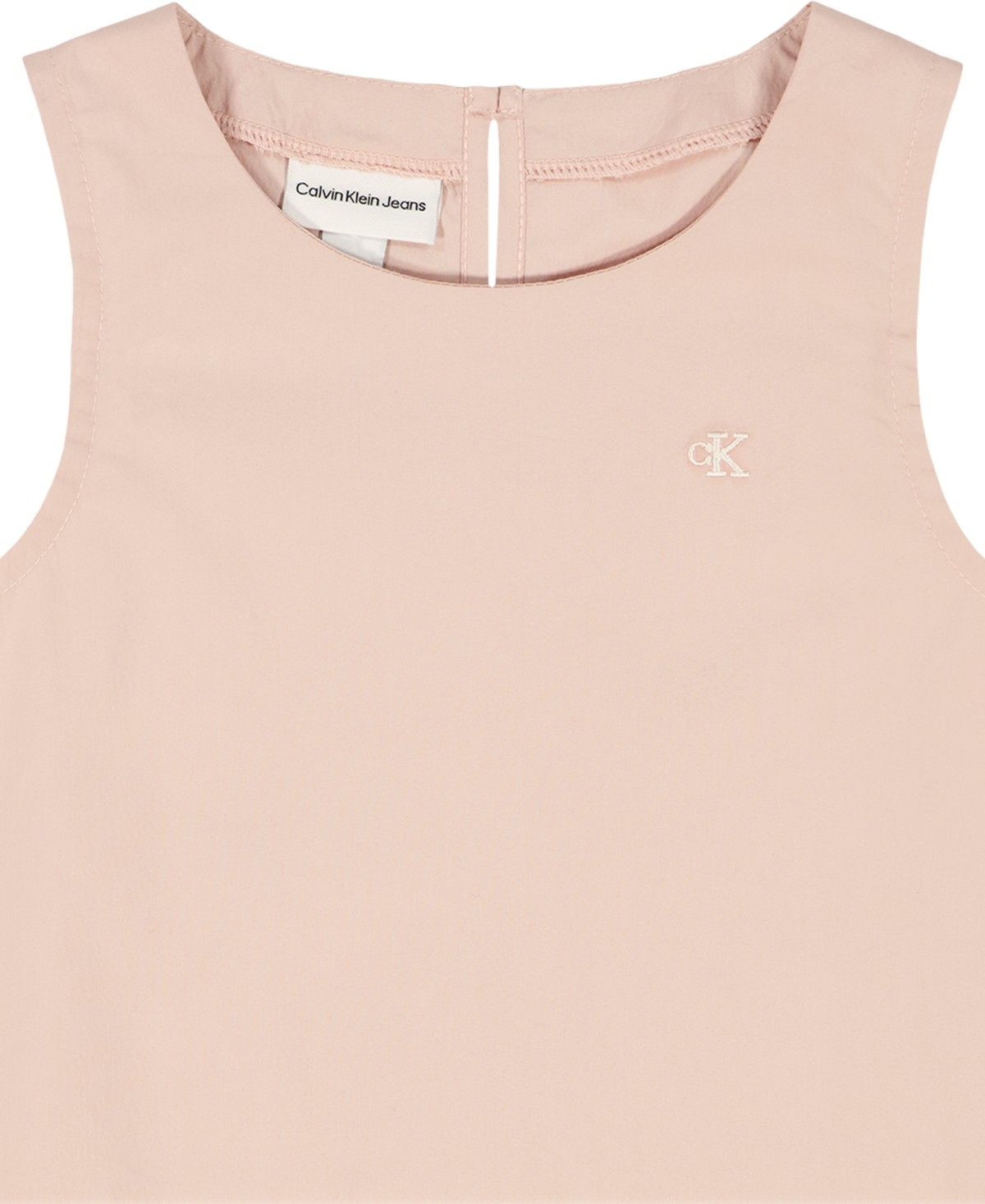 Детские Calvin Klein Toddler Girls' 2T-4T and Girls' 4-6X Ribbed Round Neck T-Shirt and Pants, 2-Piece Set — фото 9