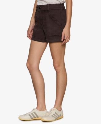 Women's Wander On Cuffed Hem Shorts