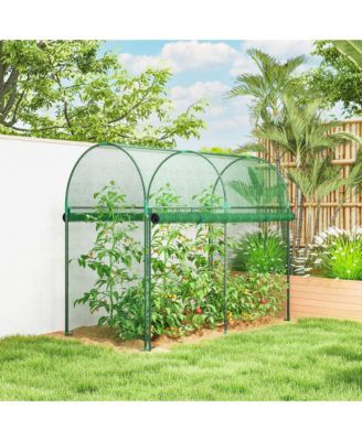 Crop Cage, 6' x 3' x 5' Large Plant Protection Tent,