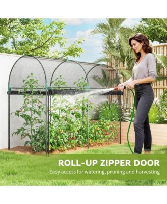 Crop Cage, 6' x 3' x 5' Large Plant Protection Tent,