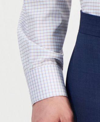 Men's Slim-Fit Performance Four-Way Stretch Dress Shirt