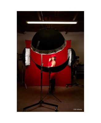8x13' X-Drop Pro Wrinkle-Resistant Backdrop, Scarlet Red