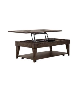 Industies, INC Arrowcreek Lift Top Cocktail Table in Weathered Stone