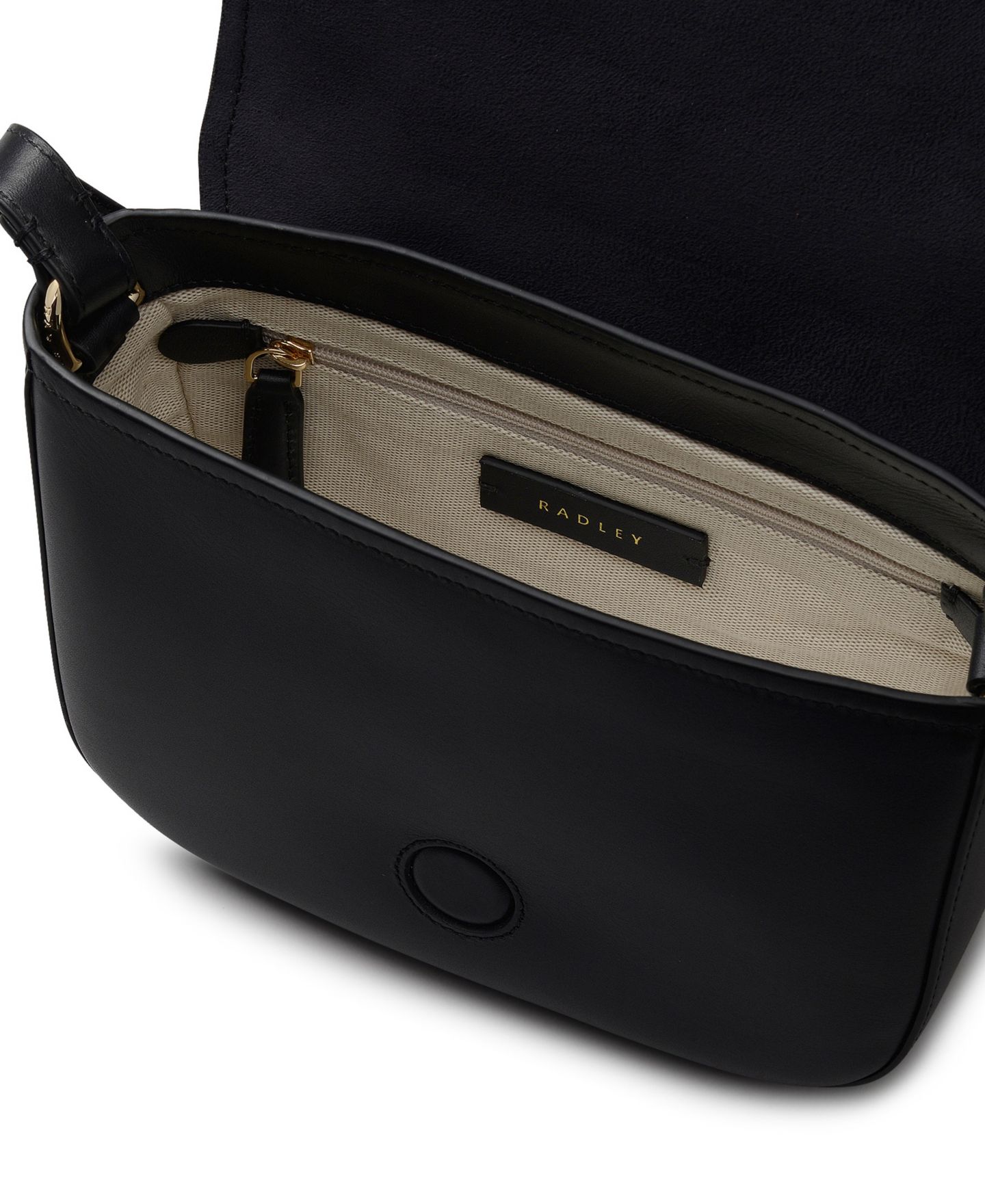 Женская сумка Radley London To The Moon Small Flapover Crossbody, цвет: Чёрный — фото 4