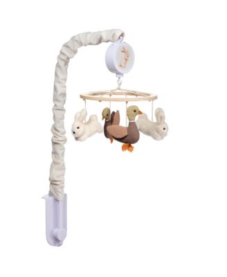 Signature Bunny Hop Musical Baby Crib Mobile Soother Toy