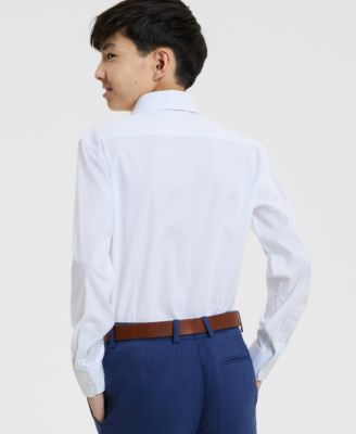 Boys' 8-20 Polka Dot Dress Shirt