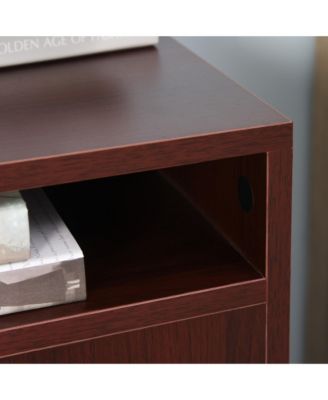 Rolling File Storage Cabinet Document Shelf Drawer Home Office