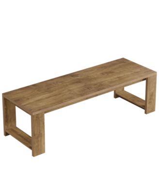 2 Person Desk, 86.6 Inches Extra Long Desk, Double Computer Writing Table, All Wood Large Desks Workstation for Home Office