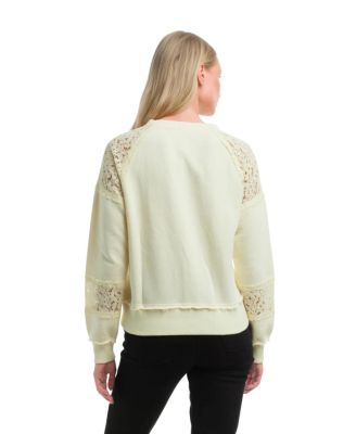 Women's Lace Details Sweatshirt