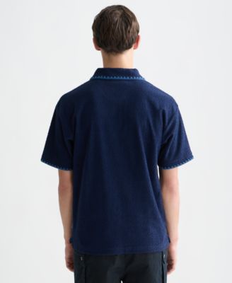 Men's Point Collar Polo Shirt