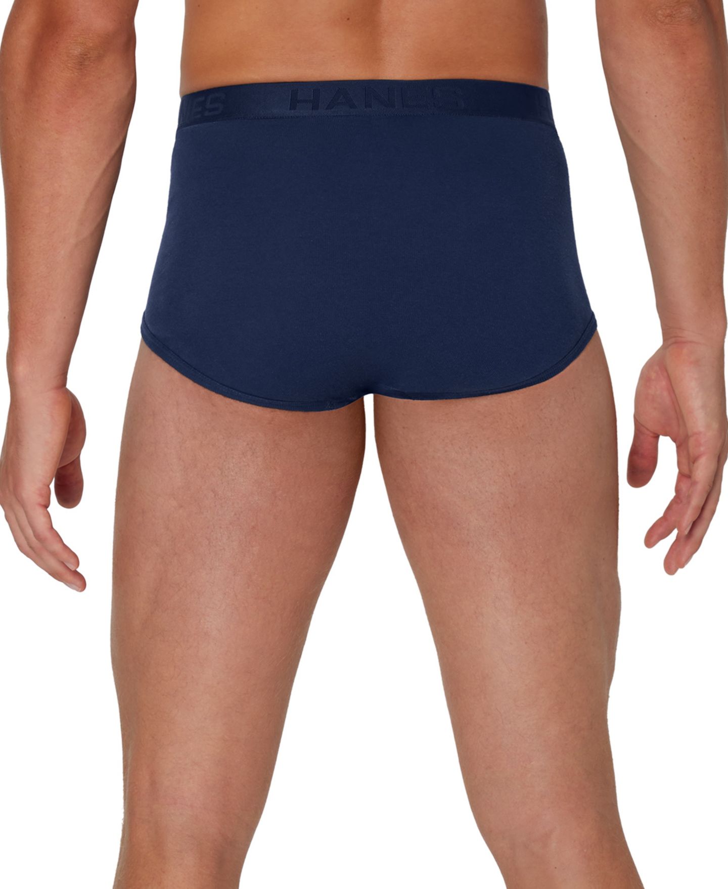 Трусы-брифы Dyed для мужчин, хлопок, 6 шт. — Hanes, цвет: Синий — фото 5
