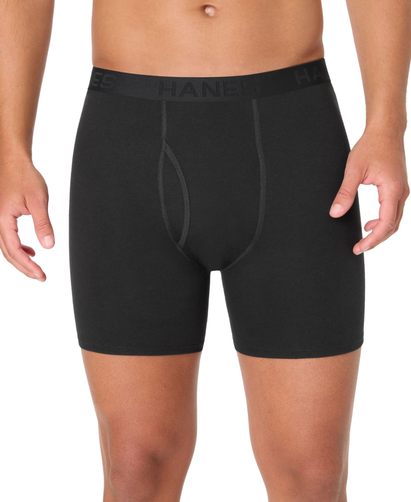 Трусы-боксеры Blend для мужчин, 3 шт. — Hanes, цвет: Assorted Colors — фото 3
