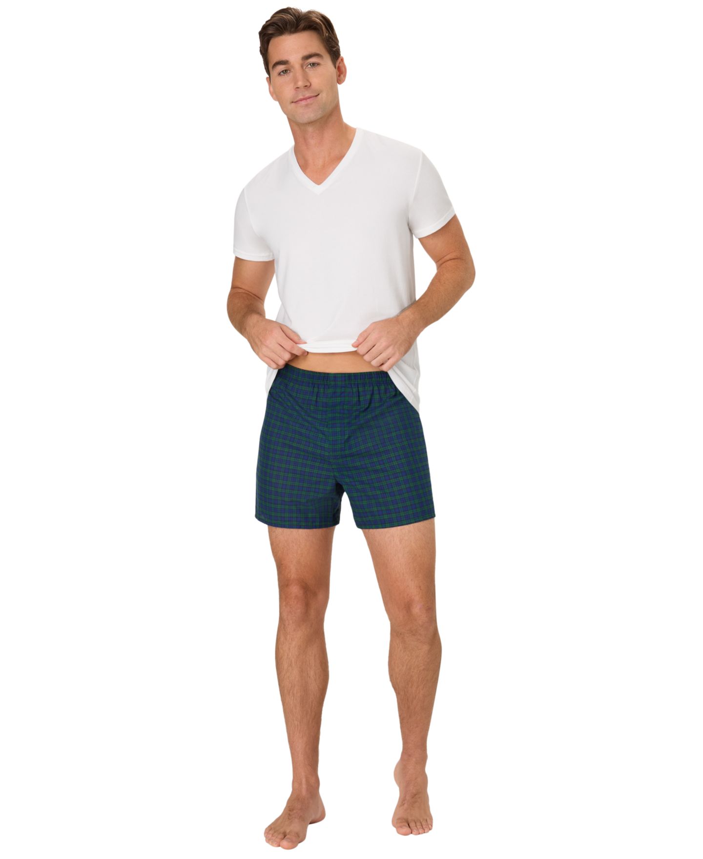 Трусы-боксеры Ultimate для мужчин, с принтом, тканый, 4 шт. — Hanes, цвет: Assorted Colors — фото 2
