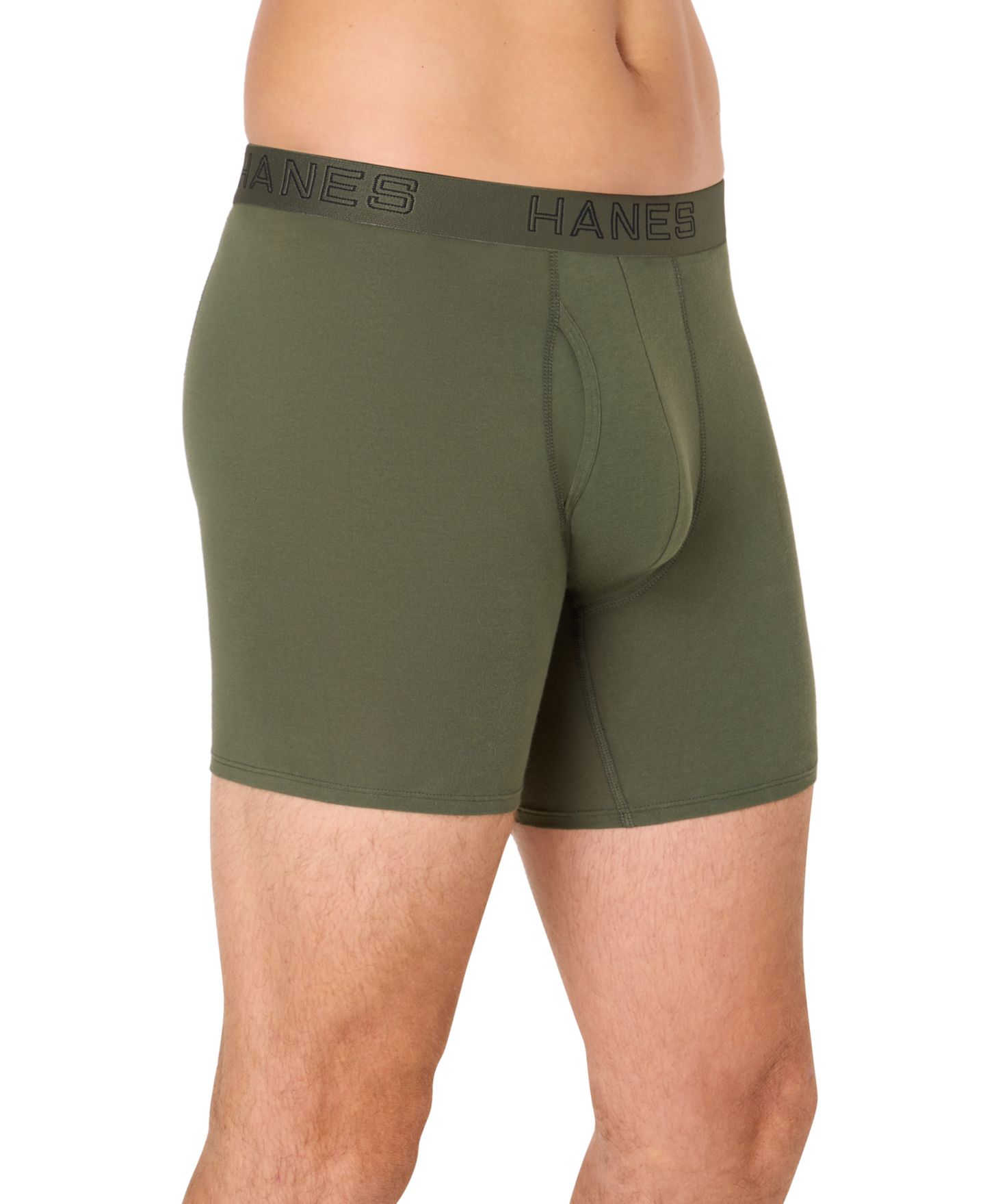 Трусы-боксеры Ultimate для мужчин, стрейч, 3 шт. — Hanes, цвет: Assorted Colors — фото 4