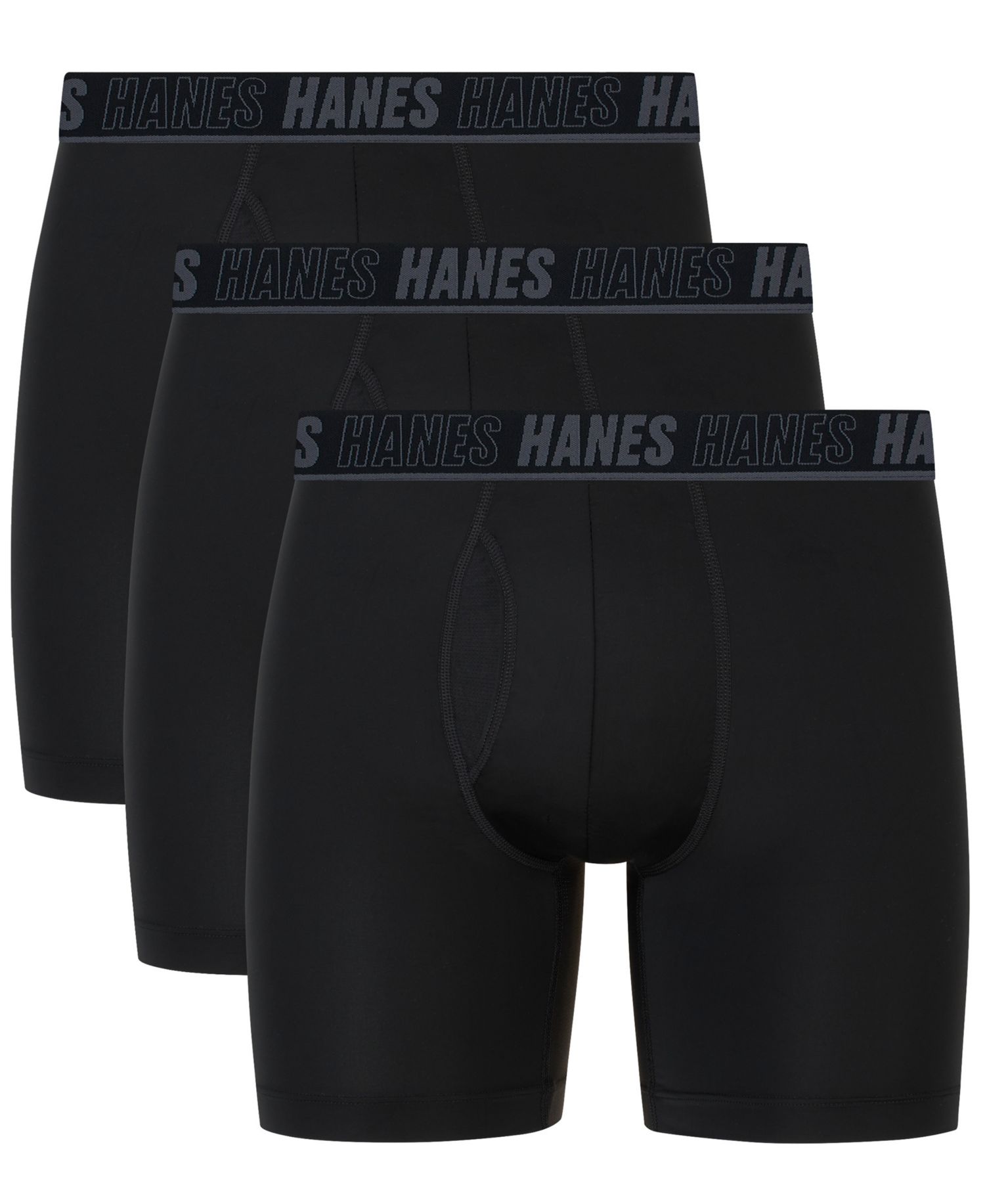 Men's Moves XTEMP Performance Boxer Briefs, 3-Pack