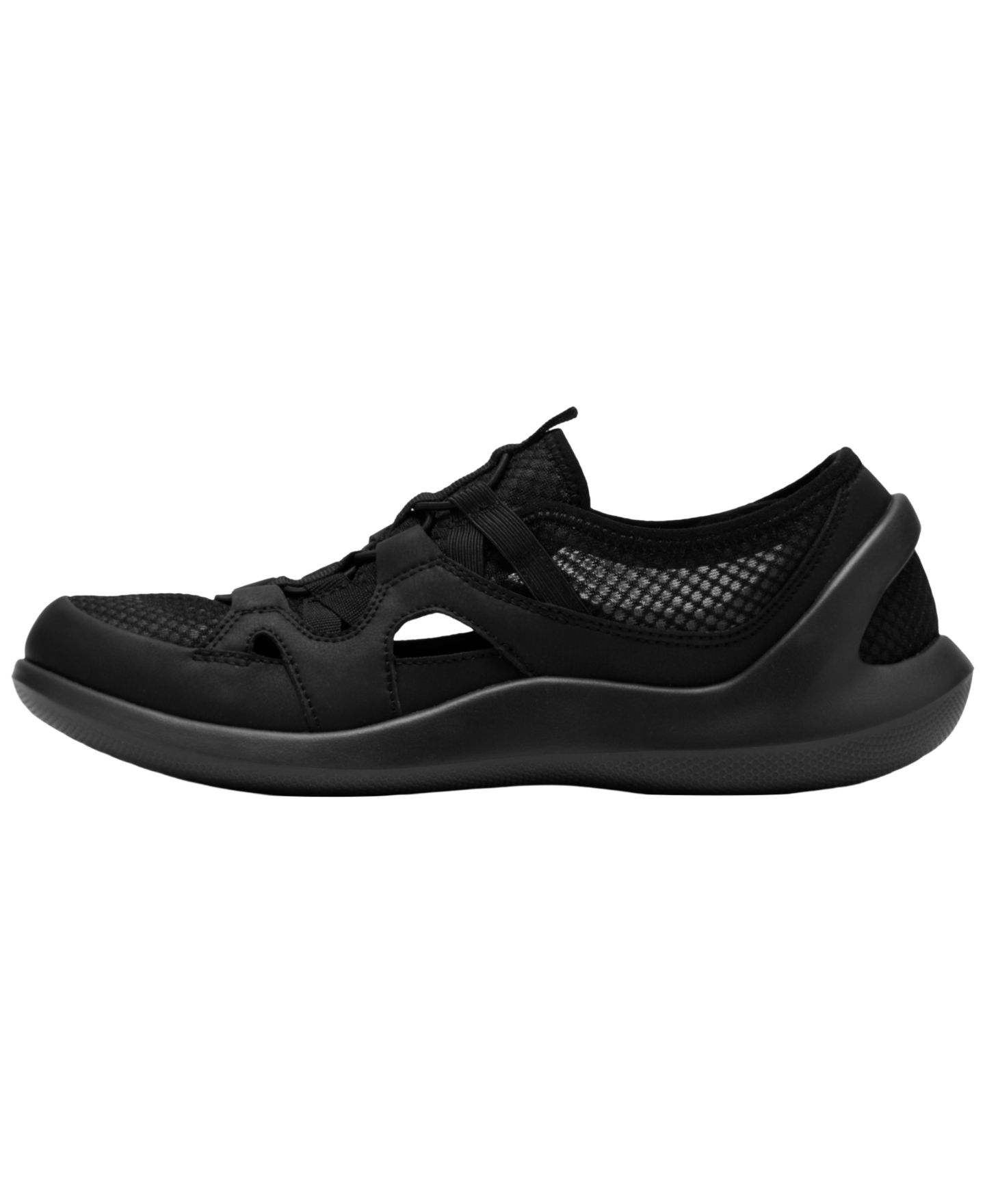 Женские кроссовки Clarks Cloudsteppers Solevana Step Slip On, цвет: Чёрный — фото 6