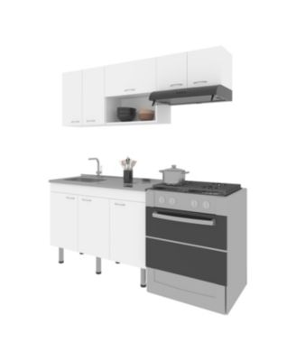 El Capitan Modular Kitchen Set - Complete Solution for Modern Kitchens with Storage, Kronos