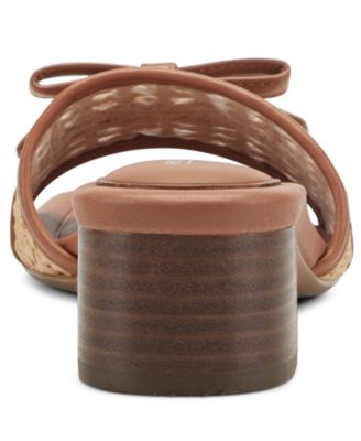 Women's Clarice Square Toe Slip-On Dress Sandals