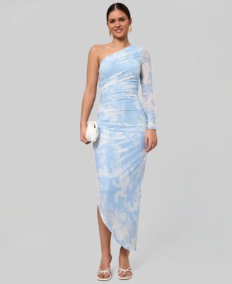 Women's One-Shoulder Maxi Dress