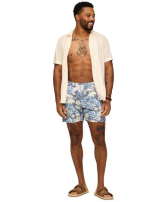Men's The Starry Night Stems Classic 5.5" Swim Trunks