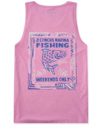 Men's The Hook, Line, and Sinker Scoop Neck Graphic Tank Top