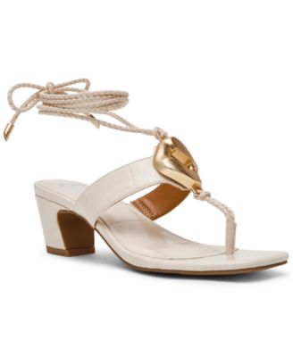 Women's Stanza Embellished Lace-Up Leg-Wrap Dress Sandals