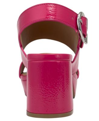 Women's Camera Open Toe Platform Sandals