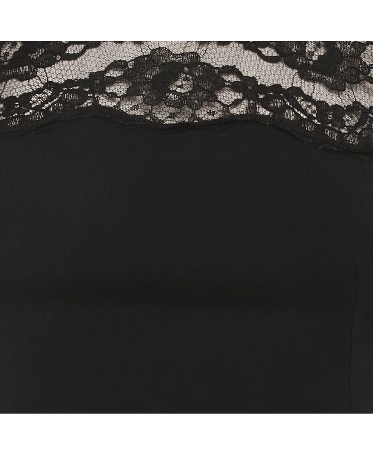 Pre-Owned Dolce & Gabbana Women's Black Brocade Mesh Floral Lace Mini Dress