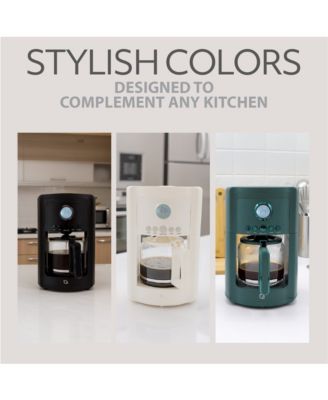 12-Cup Programmable Drip Coffee Maker Machine