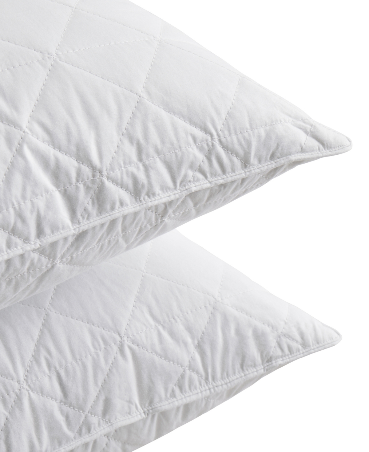 Unikome Wave Quilted Goose Feather 2-Pack Pillows