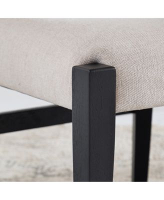 Avery 38.1" 2 Piece Wood-Back Upholstered Counter Stools