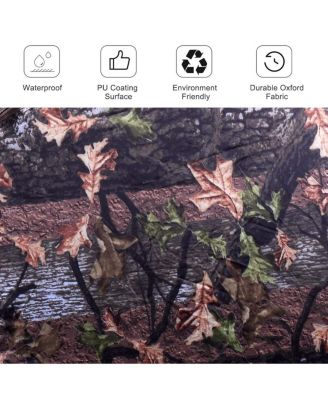 Portable Pop-Up Ground Camo Hunting Blind Enclosure, Surround View Shelter