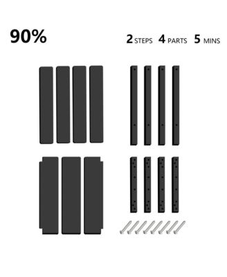 Double Layer Outdoor Side Tables  HDPE  Allweather  Adirondack Table