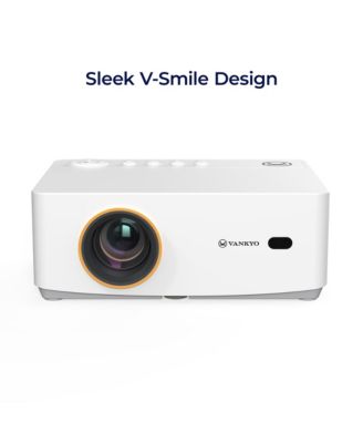 Leisure 470W 720P Portable Projector with Wireless Connectivity: Adjustable Focus, HDMI Connection, 20000 Hour Bulb Life