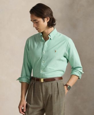 Men's Long-Sleeve Oxford Shirt