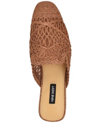 Women's Camella Woven Flat Slip-On Mules
