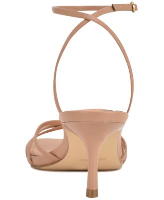 Women's Gazey Ankle Strap Kitten Heel Dress Sandals