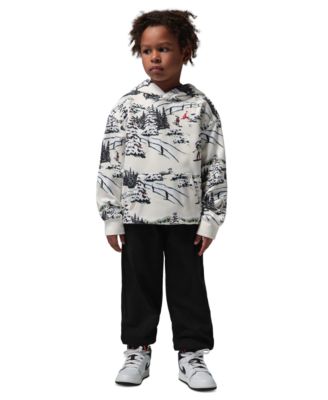 Boys' 4-7 Printed Hoodie and Jogger Pants, 2-Piece Set