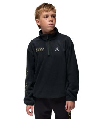 Jordan Boys' 8-18 Half Zip Long-Sleeve Sweatshirt - Macy's