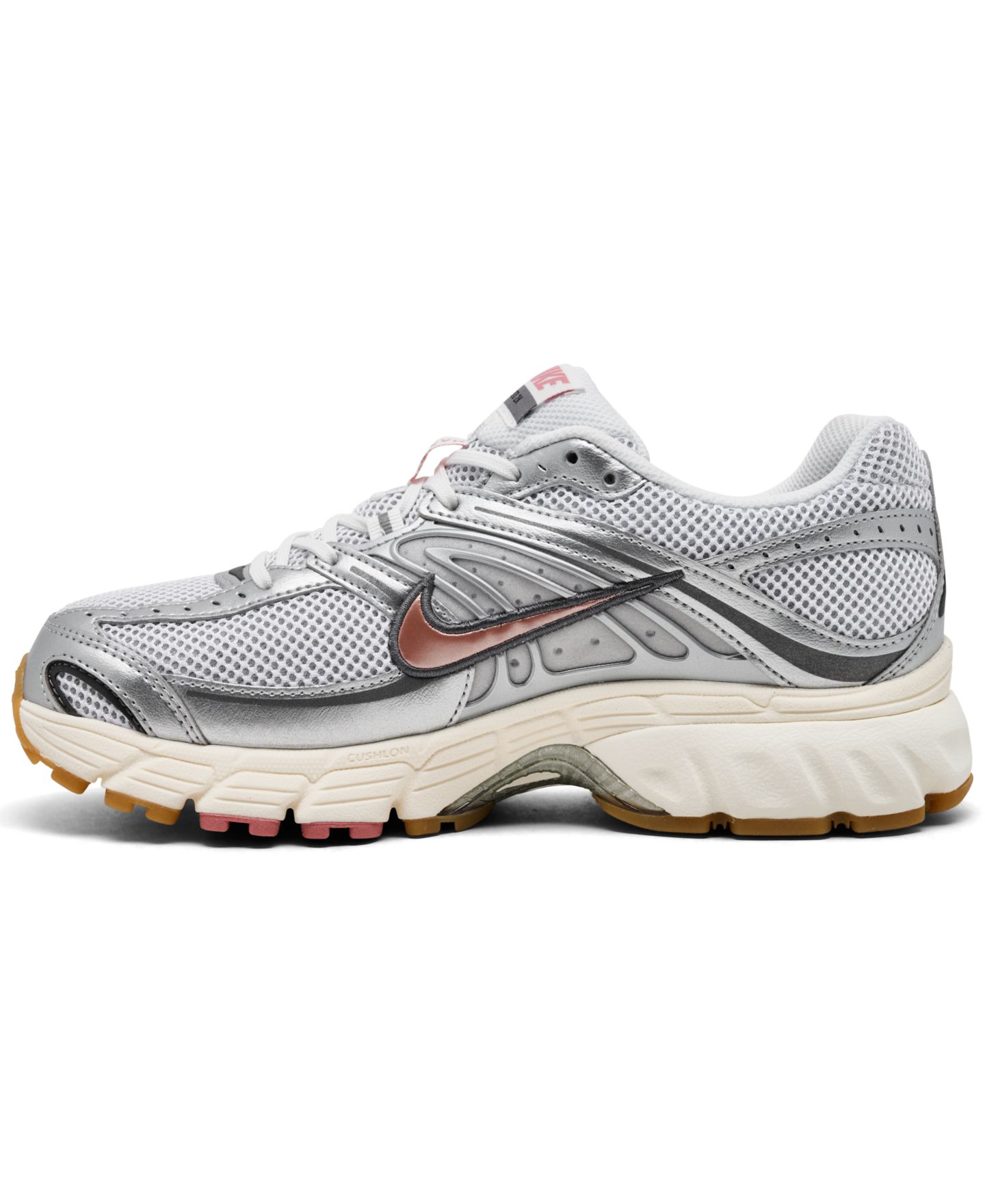 Женские кроссовки Nike Air Max Moto 2K Casual, цвет: Белый / Серебристый — фото 3